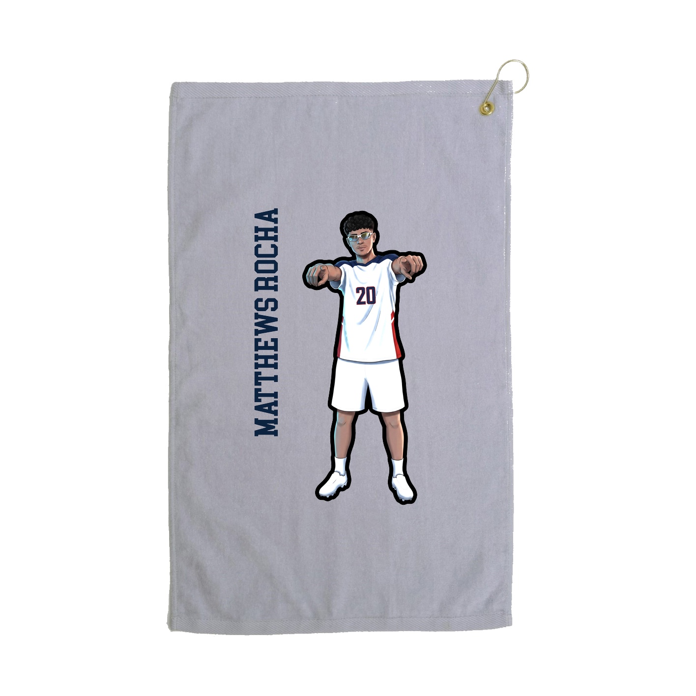 Terry Velour Golf Towel