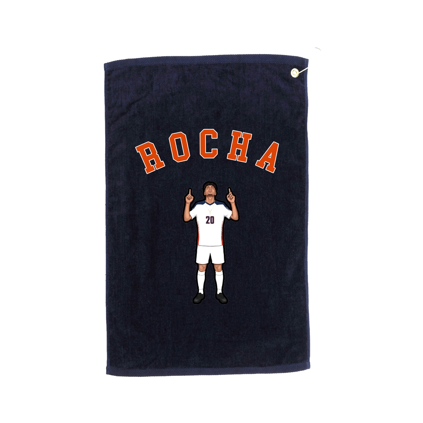 Golf Towel — Shirsey Arch in Navy