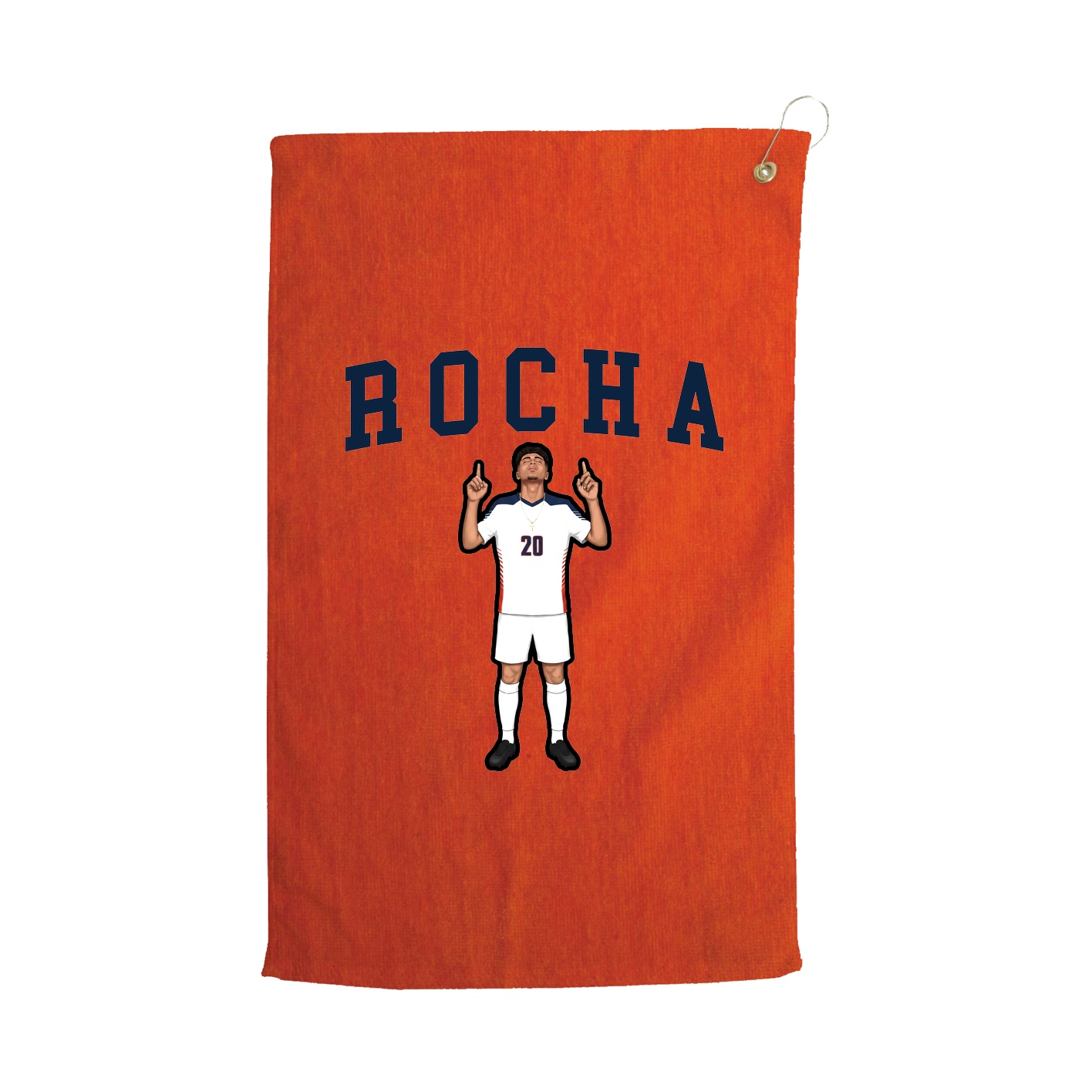 Golf Towel — Shirsey in Orange