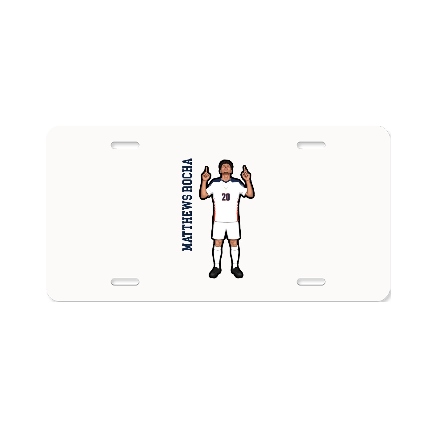 Aluminum License Plate