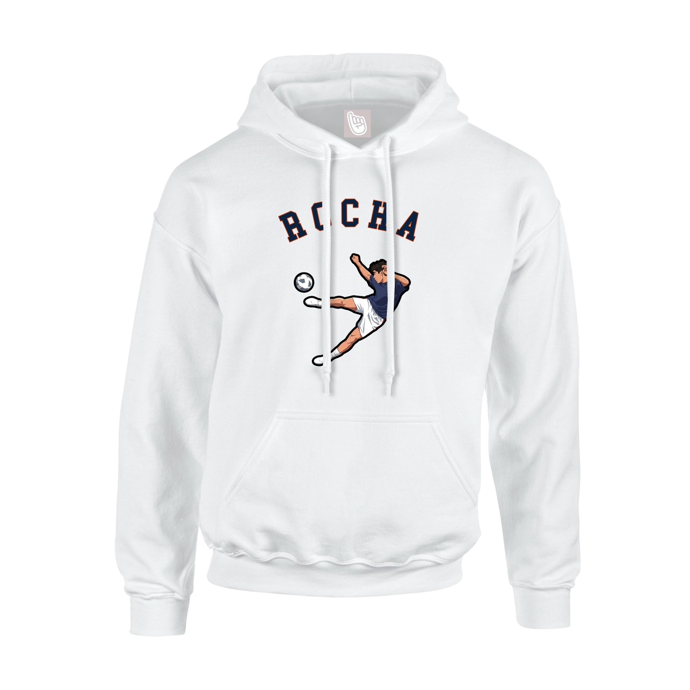 Youth Hoodie — Shirsey Arch in White