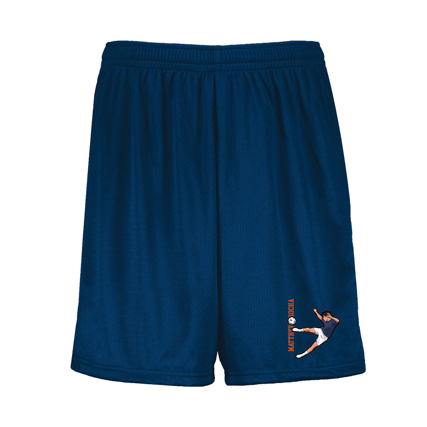 Shorts — Name Vertical in Navy