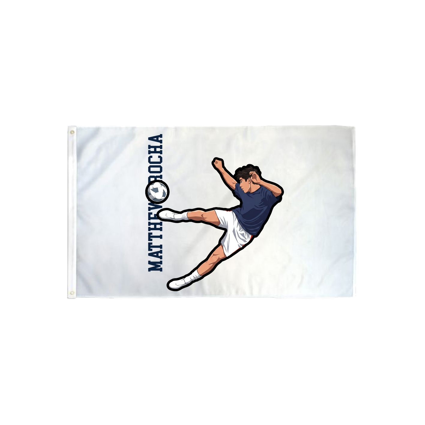 3x5 Flag — Name Vertical in Classic