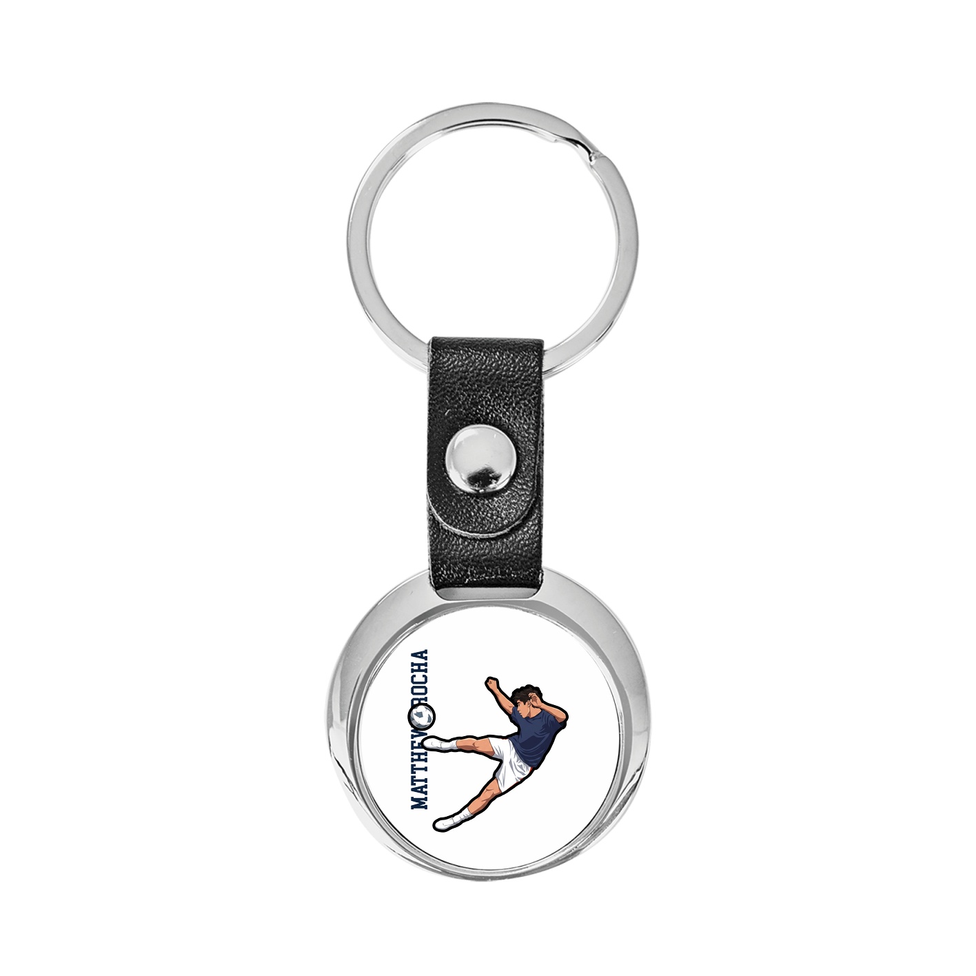 Key Chain — Name Vertical in Classic