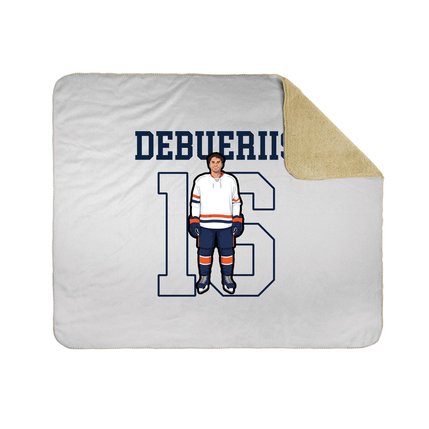 50x60 Sherpa Lined Throw Blanket
