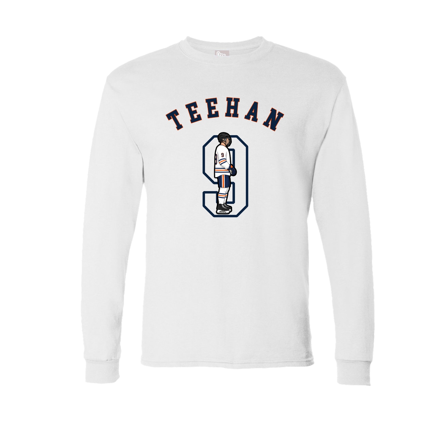 Long Sleeve Tee — Shirsey Arch in White