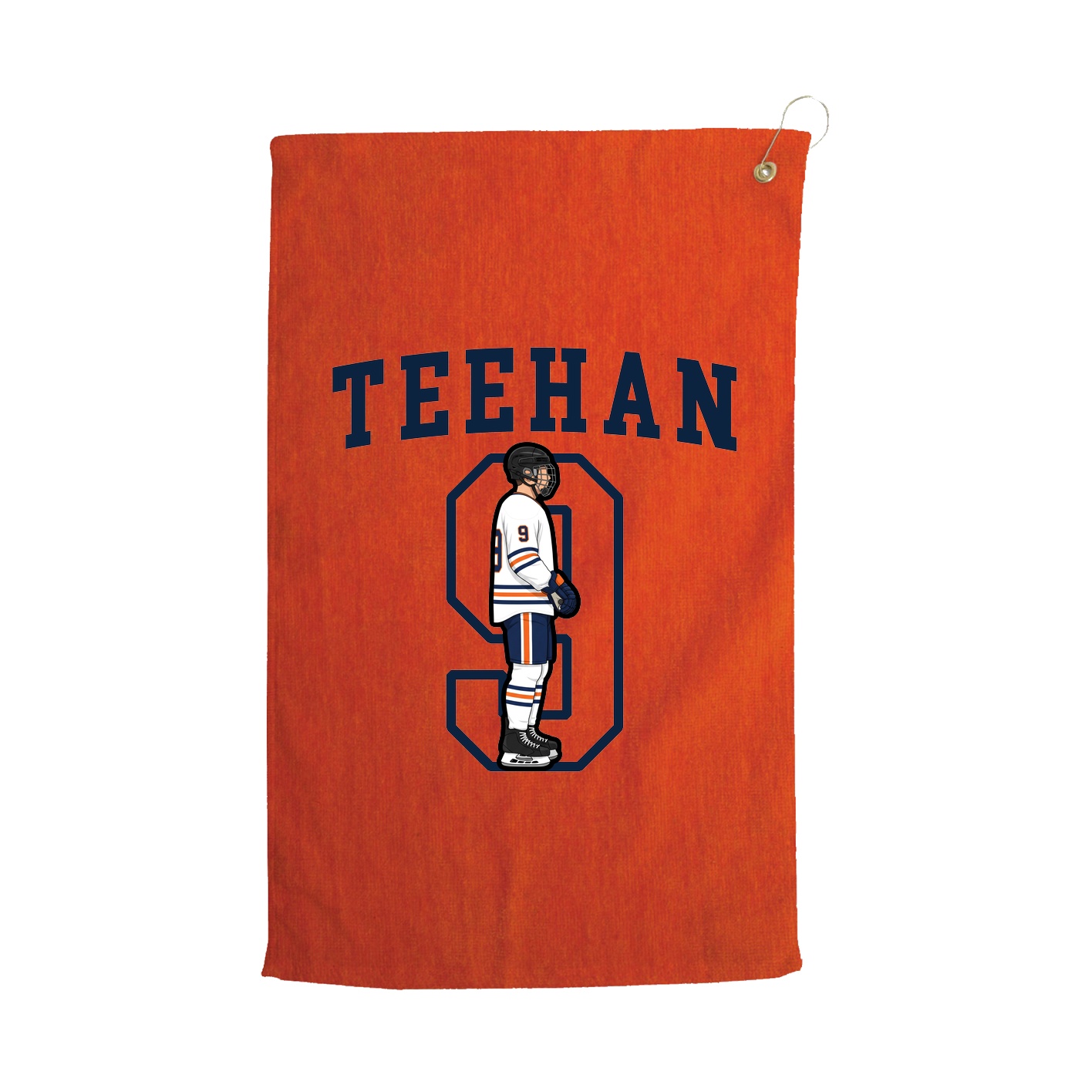 Golf Towel — Shirsey in Orange