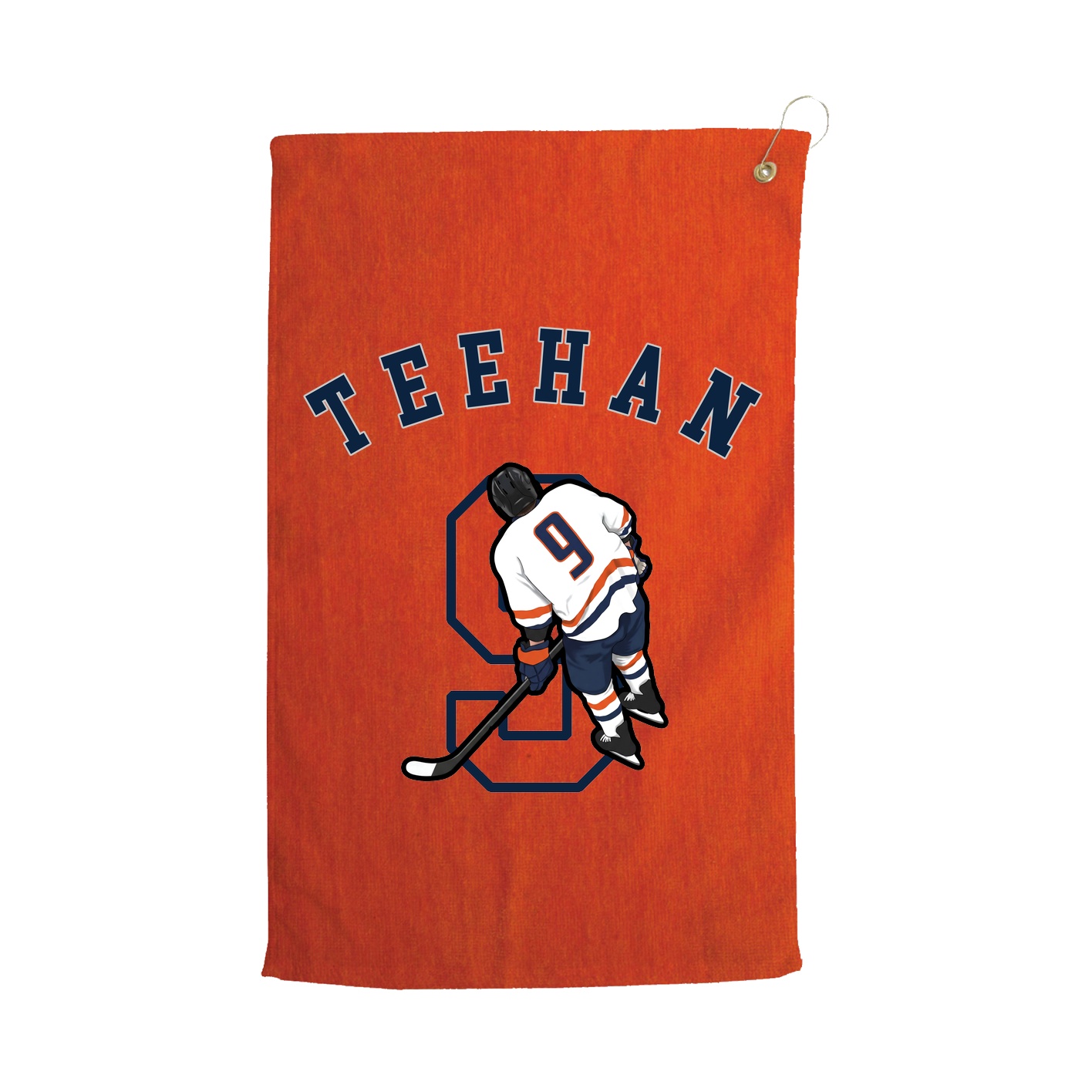 Golf Towel — Shirsey Arch in Orange
