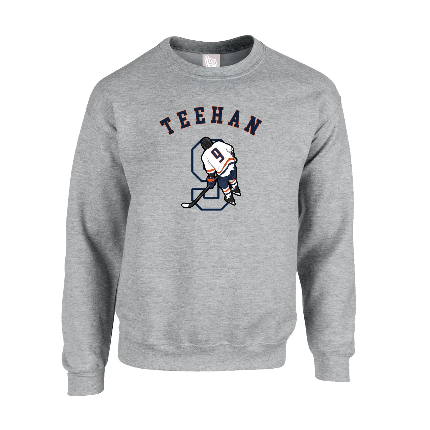 Fleece Crew — Shirsey Arch in Grey