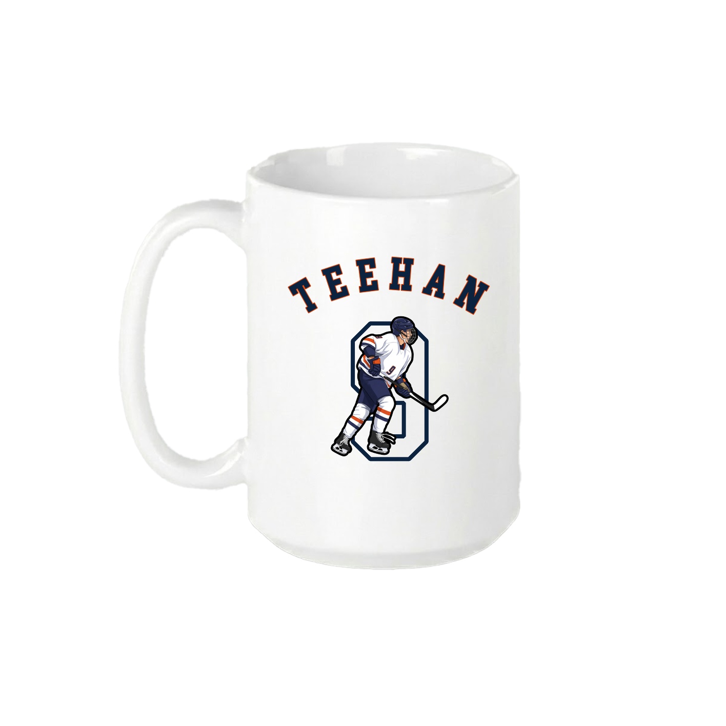 15oz Coffee Mug — Shirsey Arch in White