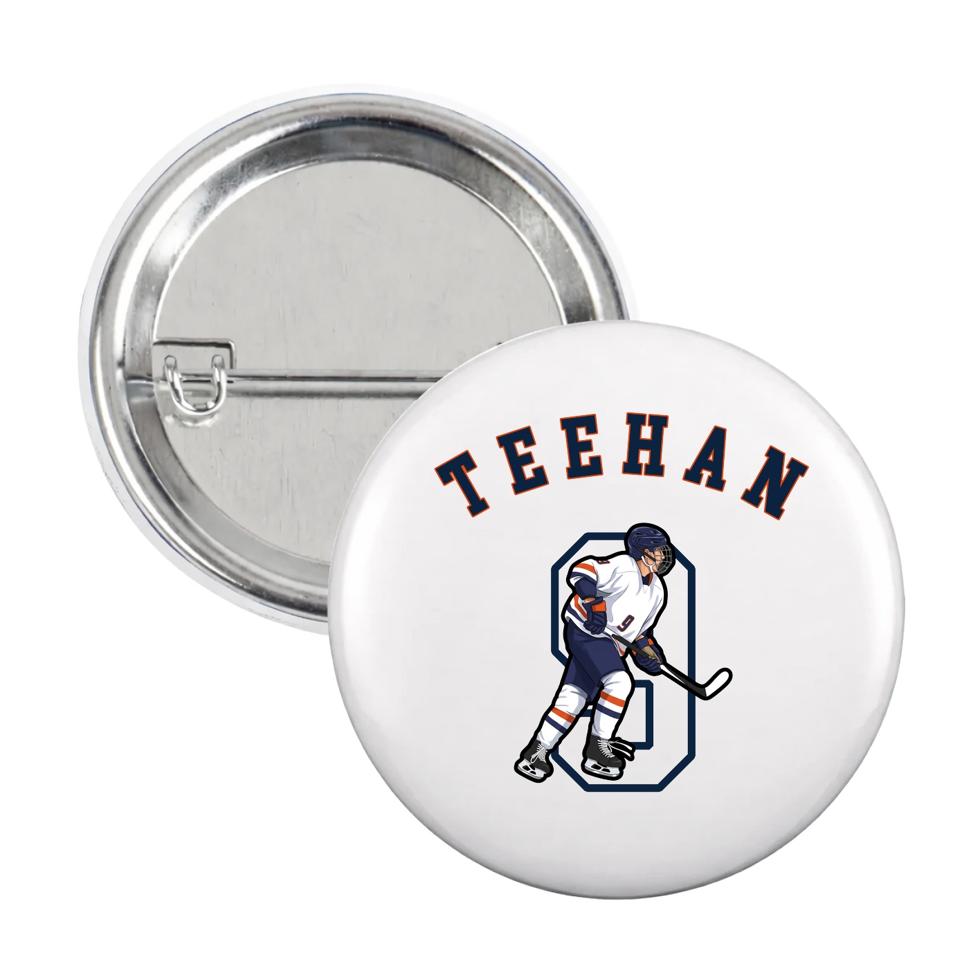 Game Day Button — Shirsey Arch in White