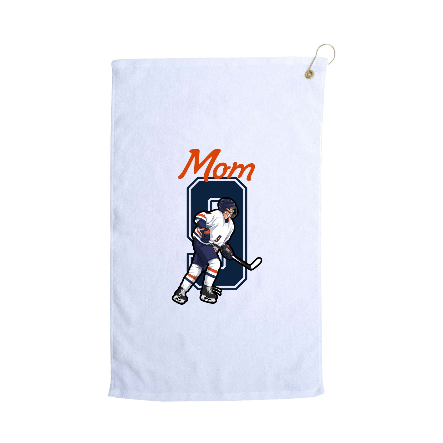 Golf Towel — Mothers Day Shirsey in White