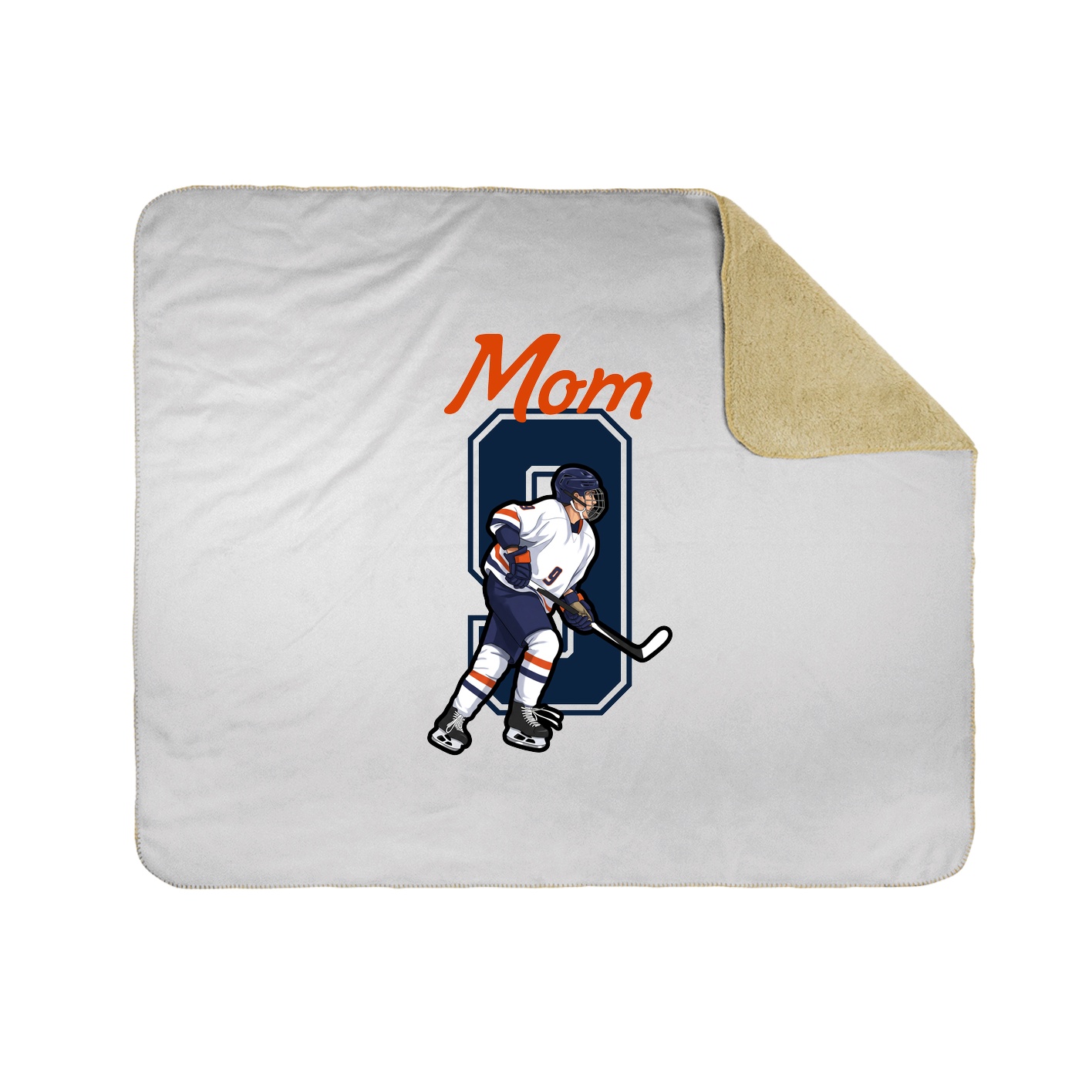 Throw Blanket — Mothers Day Shirsey in White