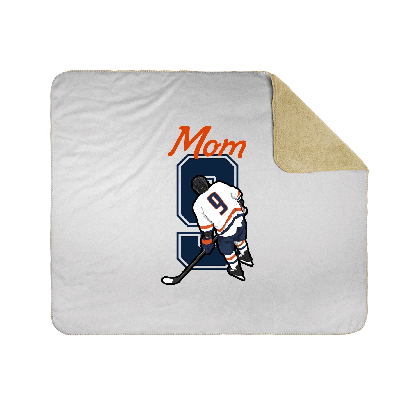 Throw Blanket — Mothers Day Shirsey in White