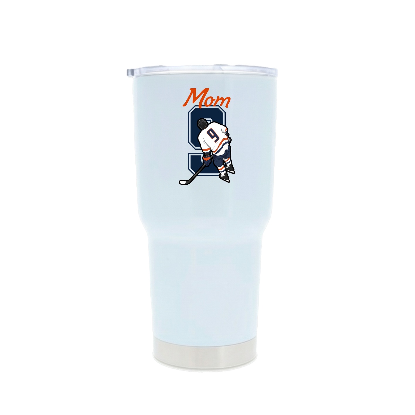 30oz Stainless Steel Tumbler — Mothers Day Shirsey in White