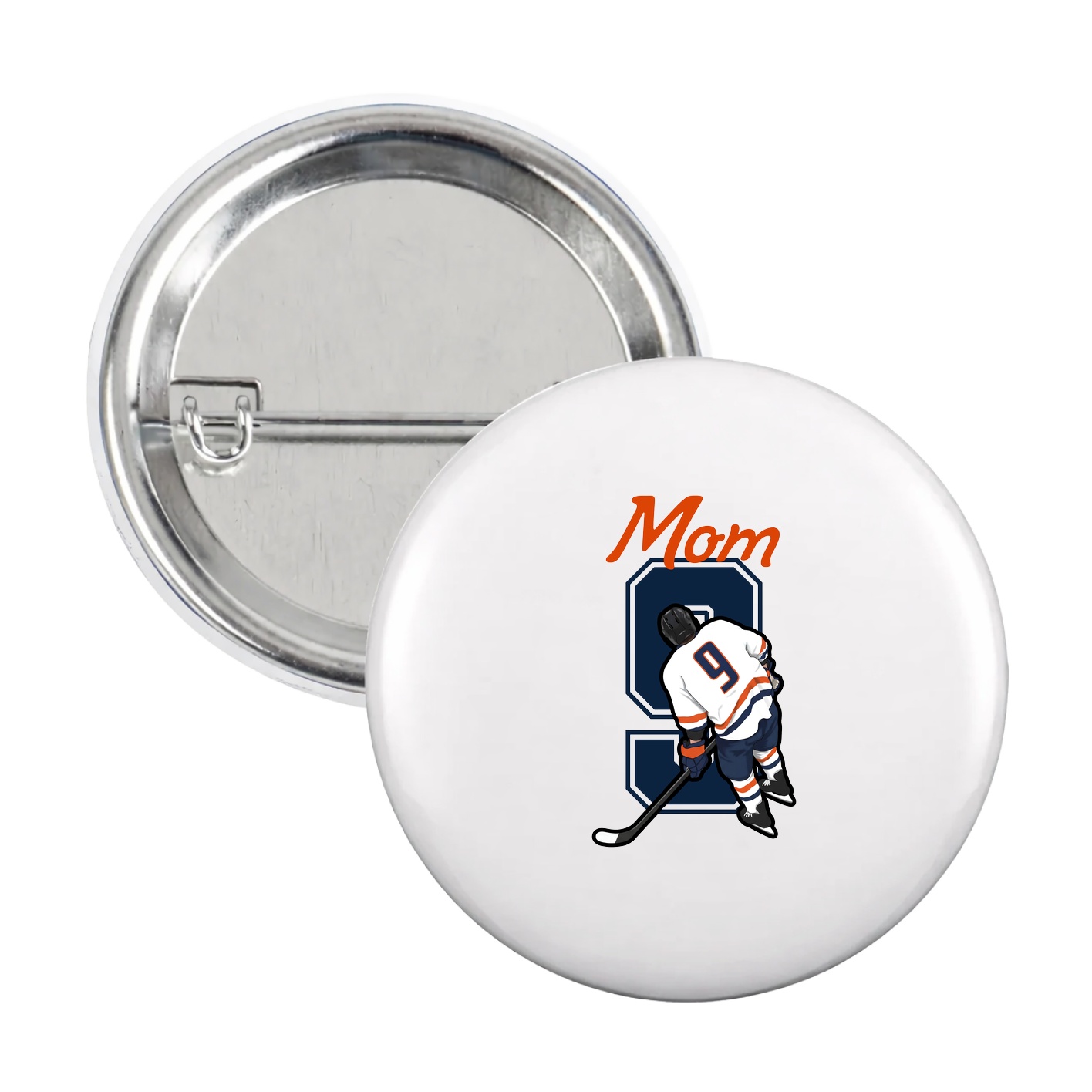 Game Day Button — Mothers Day Shirsey in White