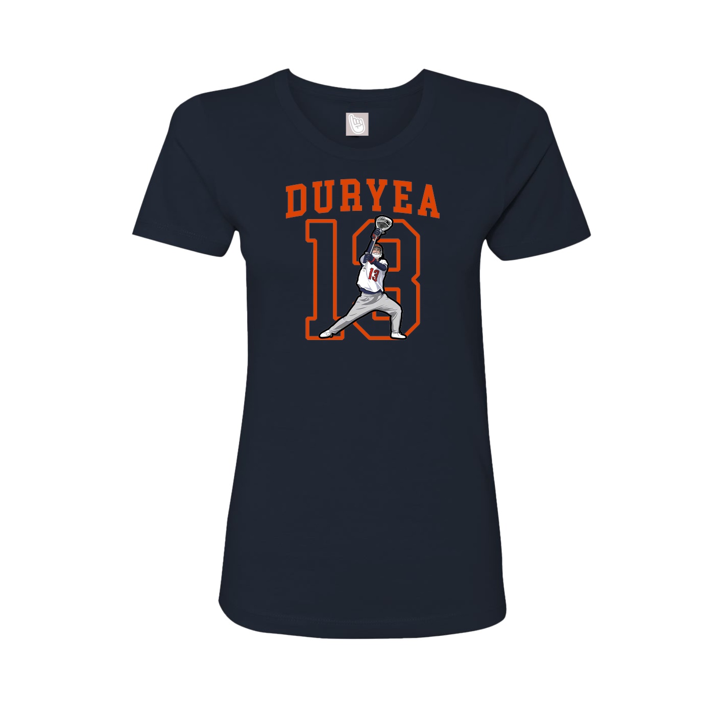 Fitted Women's Tee — Shirsey in Navy