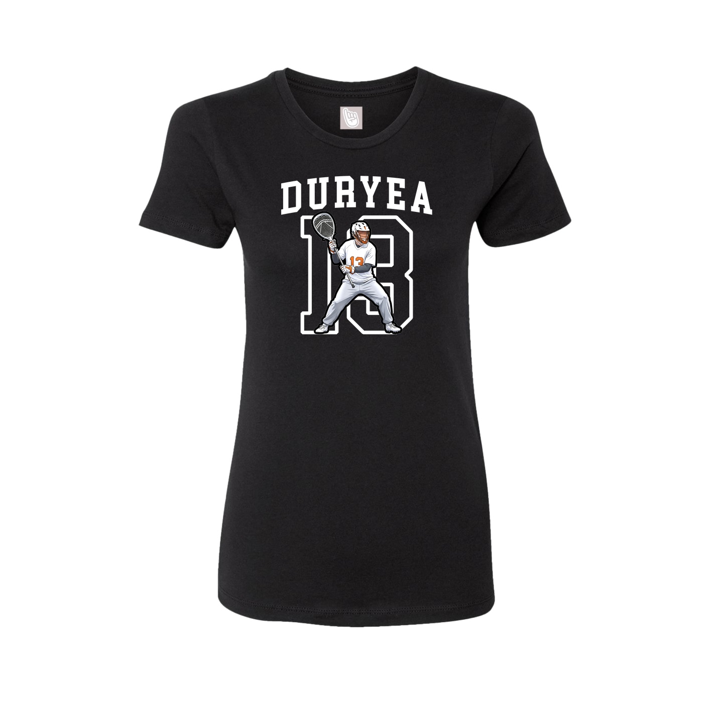 Fitted Women's Tee — Shirsey in Black