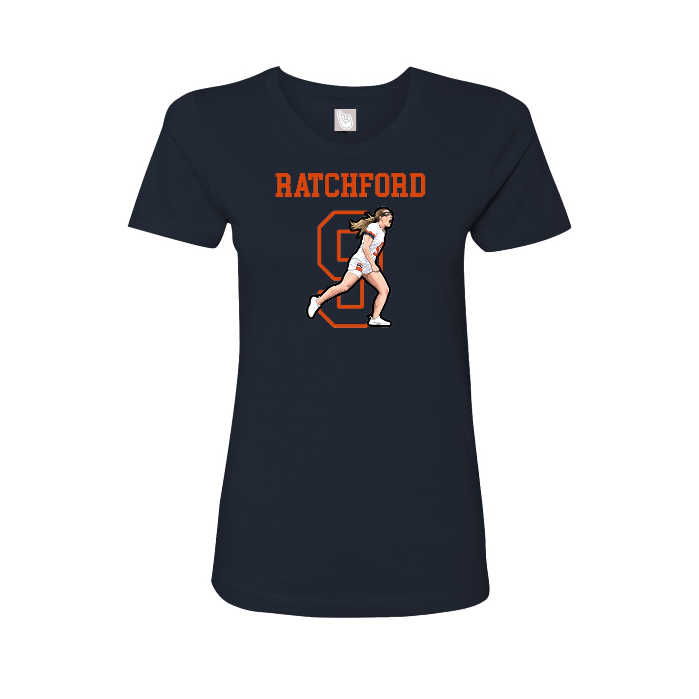 Fitted Women's Tee — Shirsey in Navy