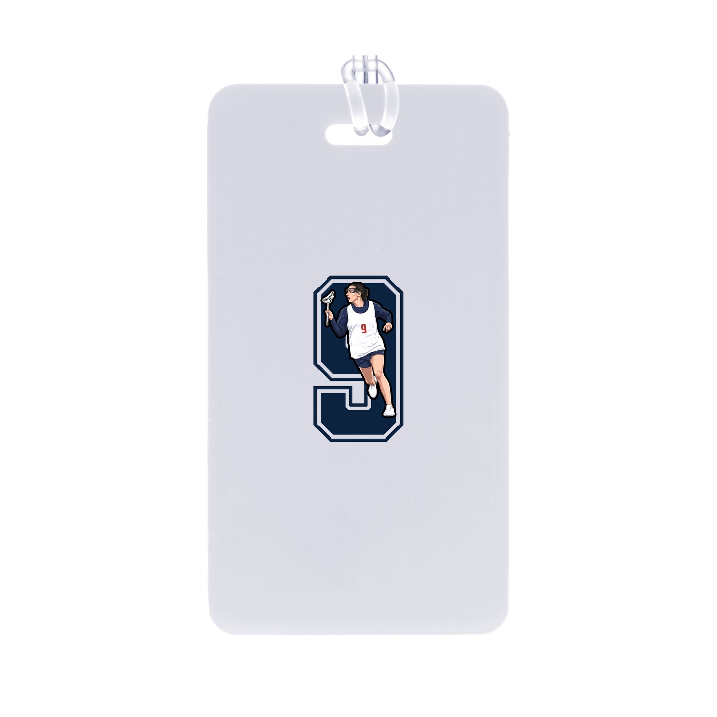 Bag Tag — Number in Classic