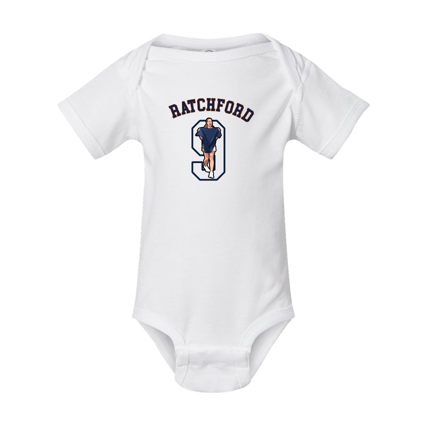 Baby Onesie — Shirsey Arch in White