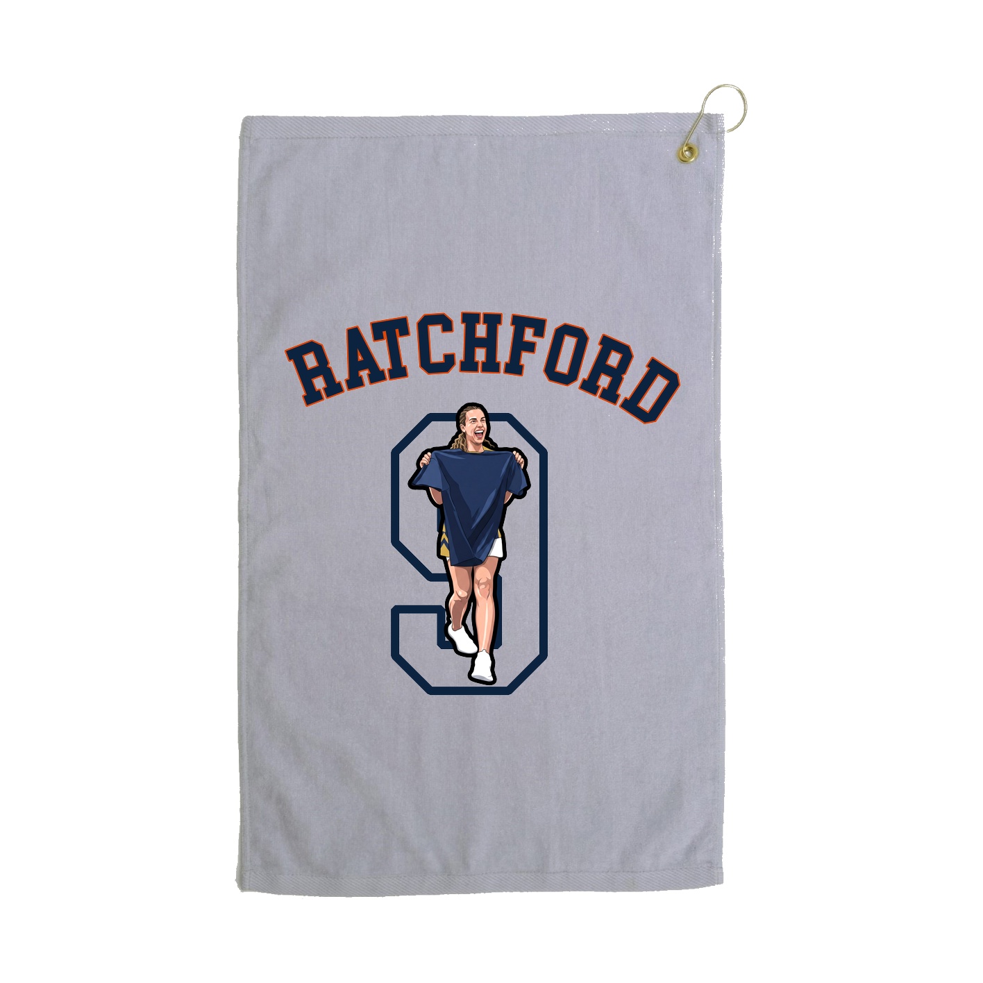 Golf Towel — Shirsey Arch in Grey