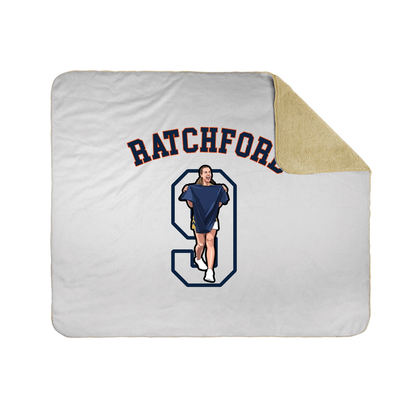 Throw Blanket — Shirsey Arch in White