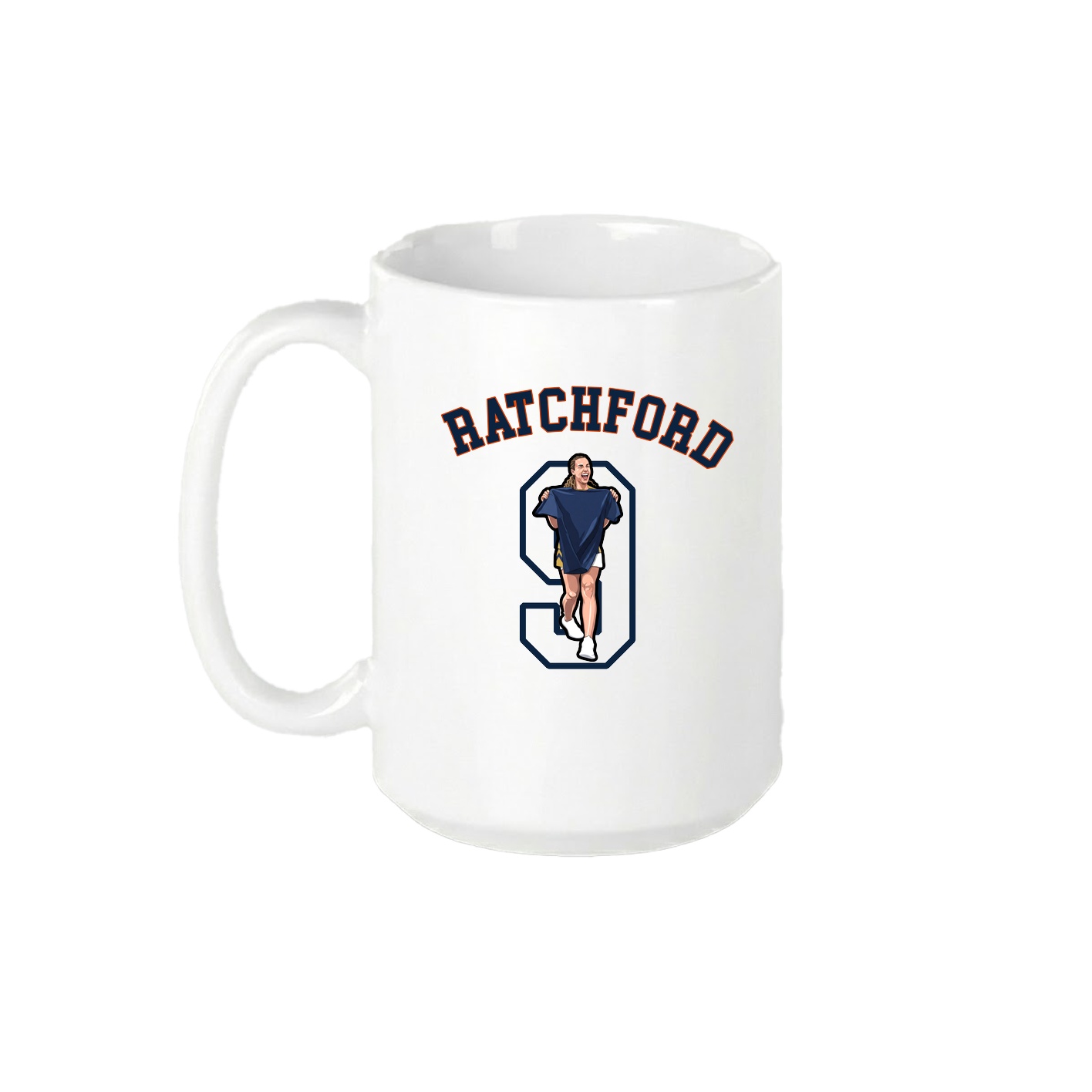 15oz Coffee Mug — Shirsey Arch in White