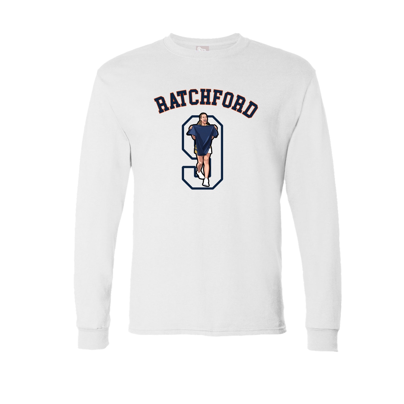 Long Sleeve Tee — Shirsey Arch in White
