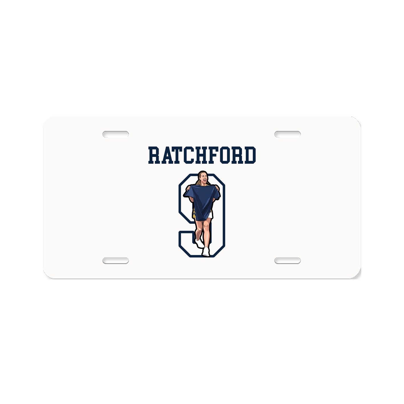 License Plate — Shirsey in Classic