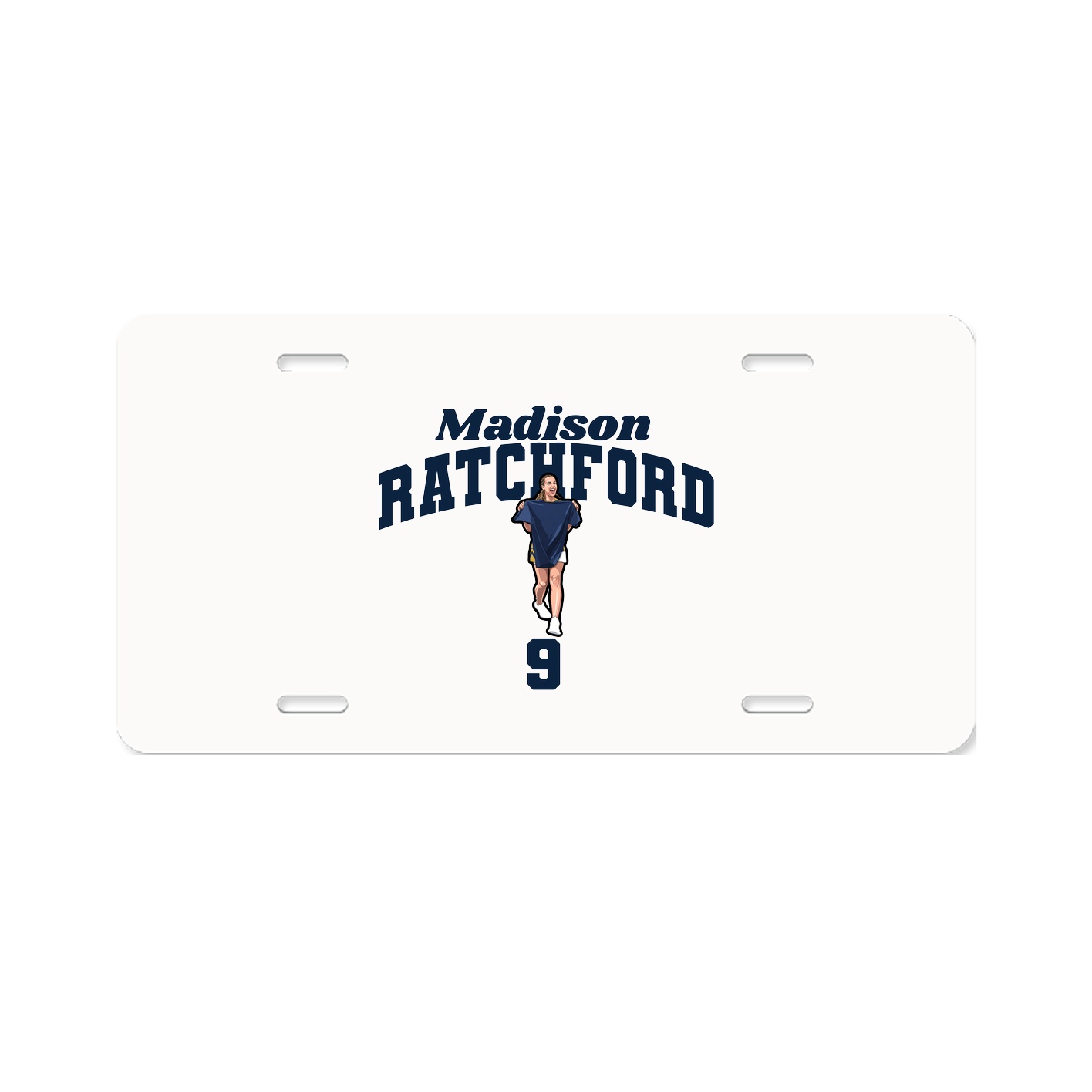 License Plate — Signature Arch in Classic