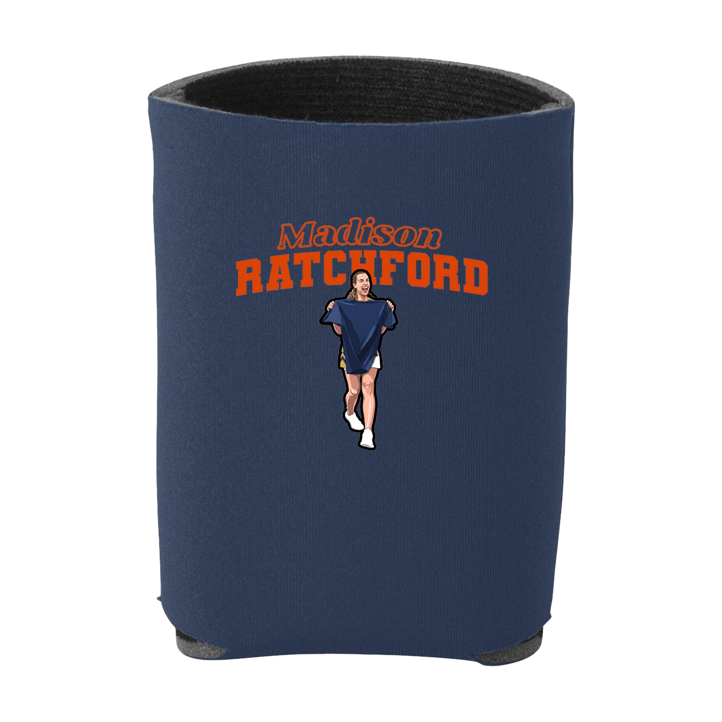 Can Holder — Name Arch in Navy