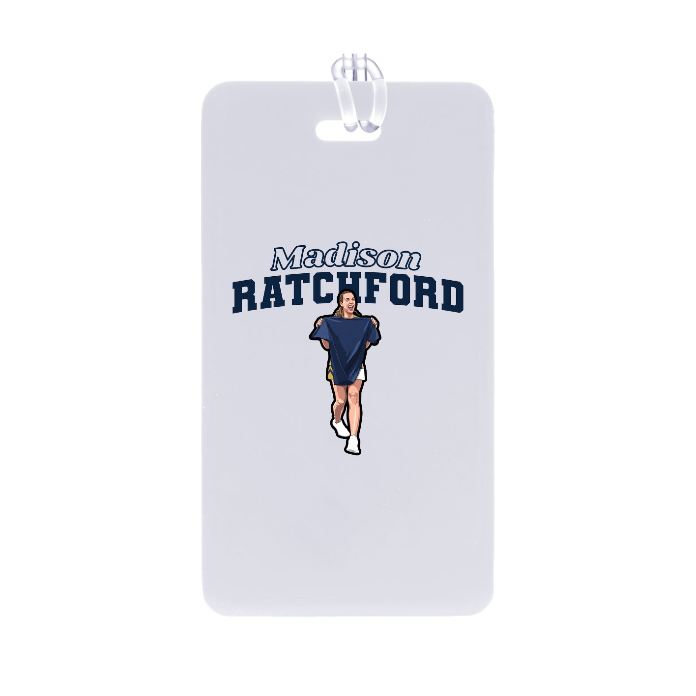 Bag Tag — Name Arch in Classic