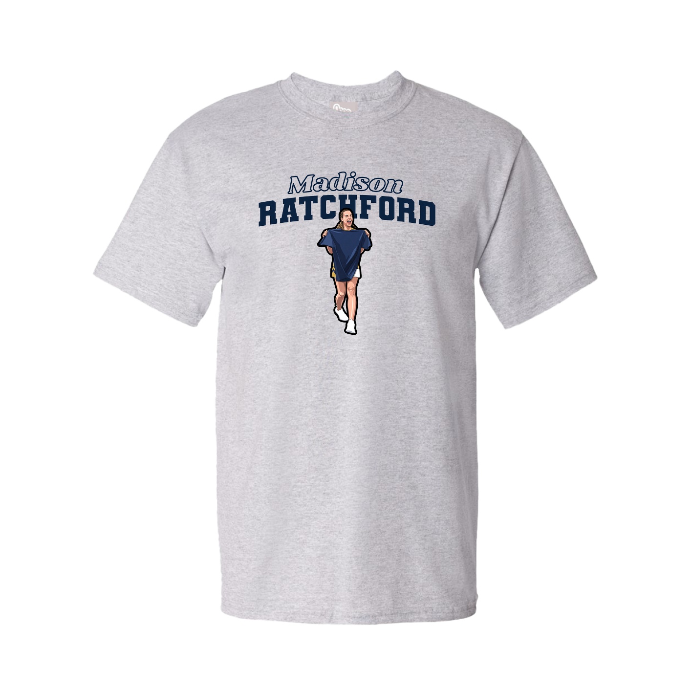Tee — Name Arch in Grey