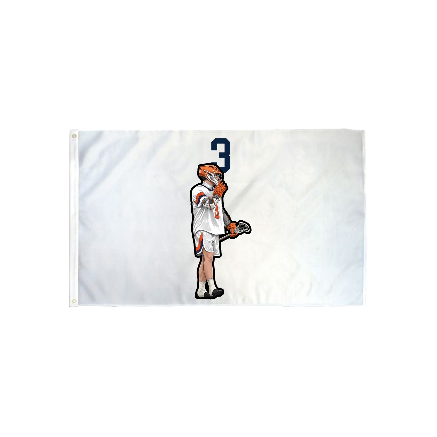 3x5 Flag — Number Top in Classic