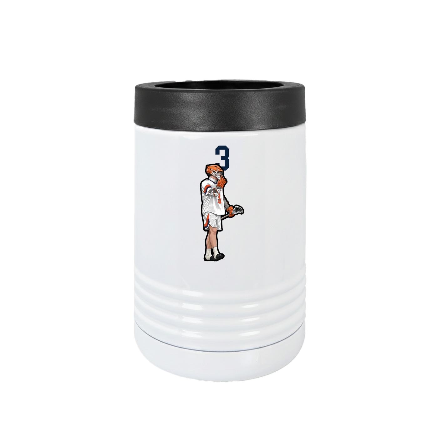 Beverage Holder — Number Top in White
