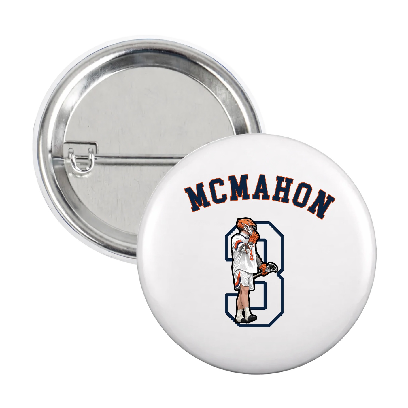 Game Day Button — Shirsey Arch in White