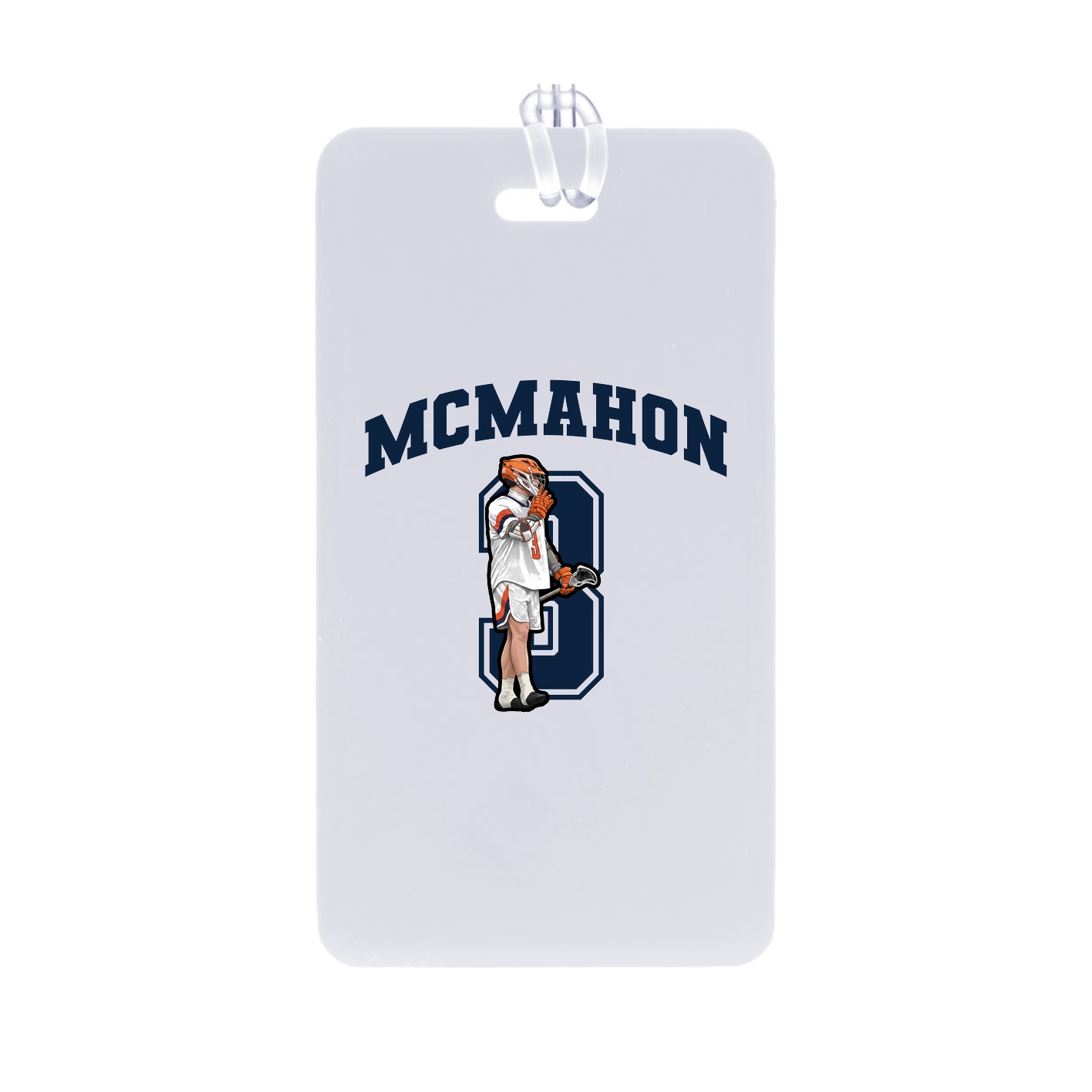 Bag Tag — Number in Classic
