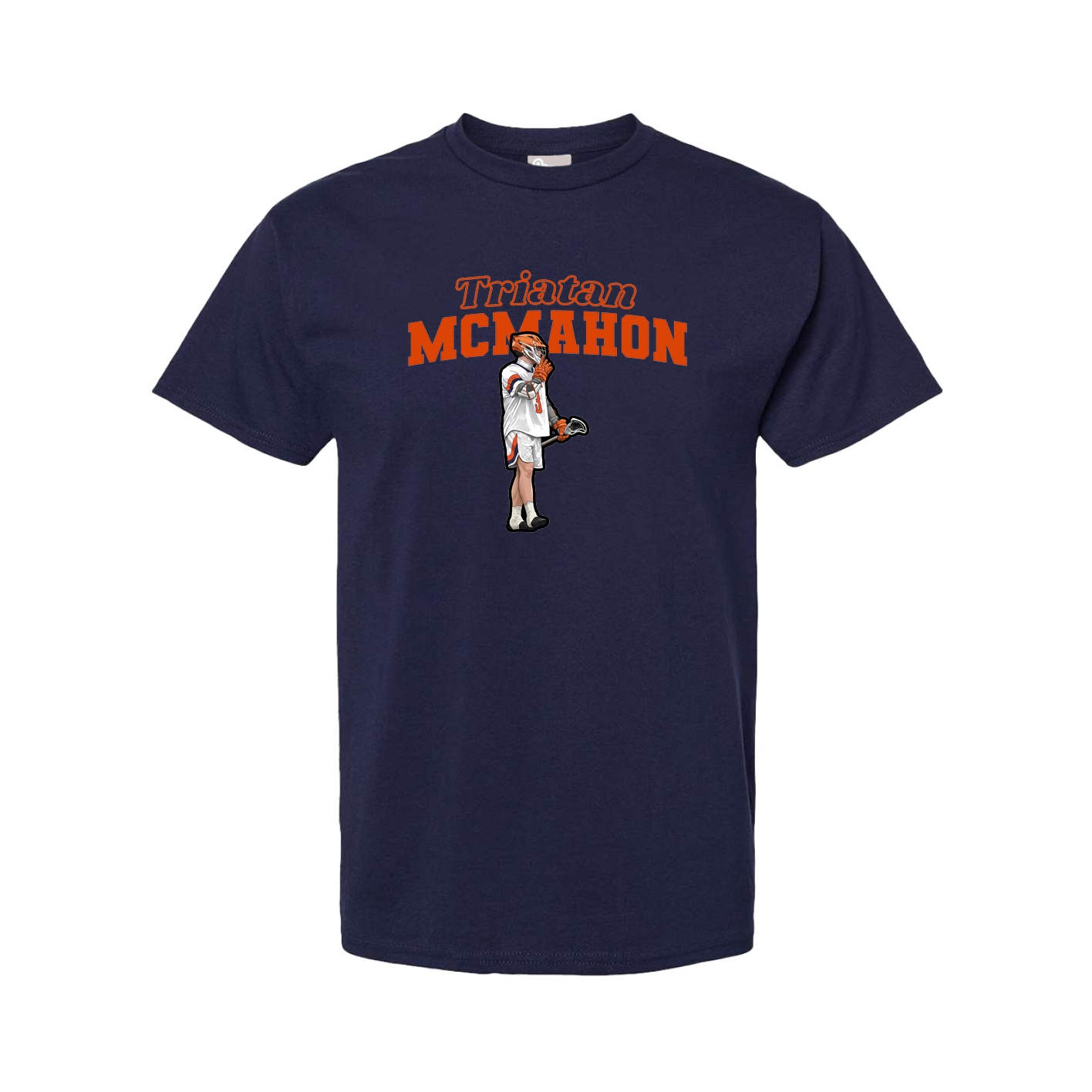 Tee — Name Arch in Navy