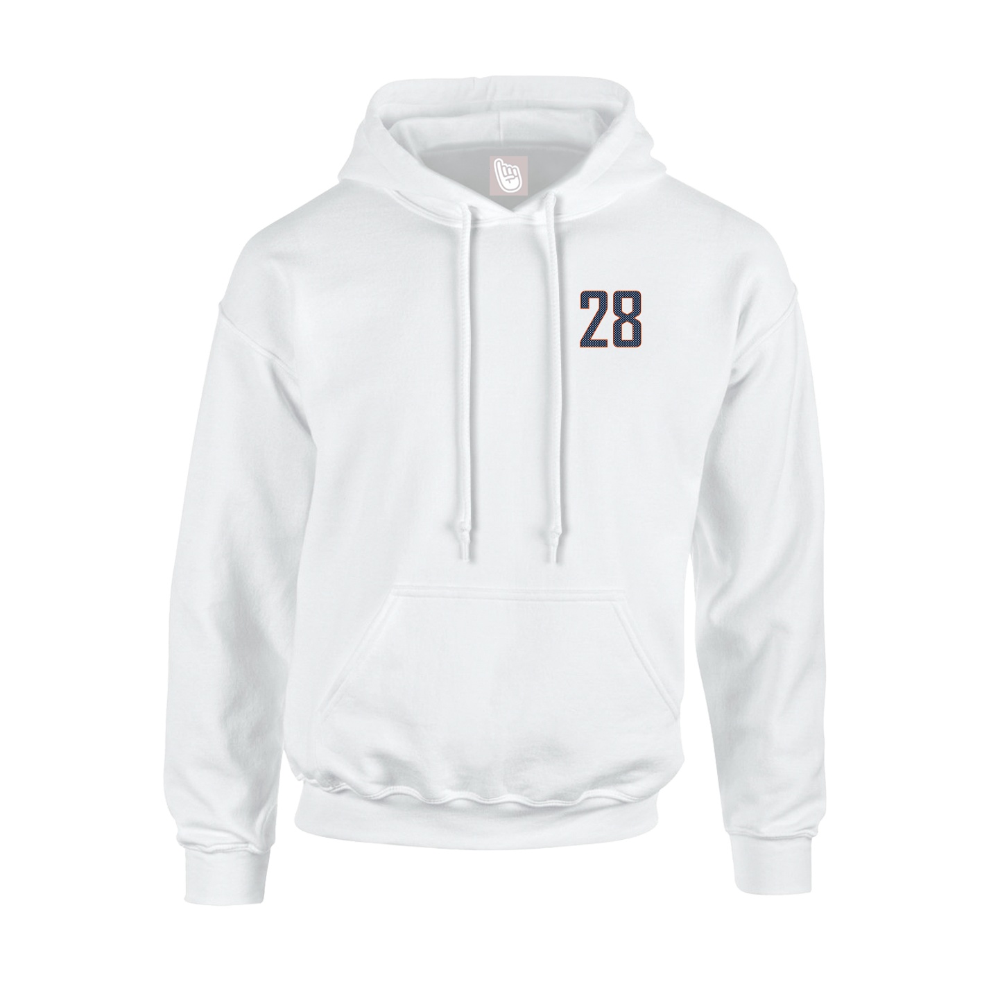 Hoodie — Front Shirsy in White