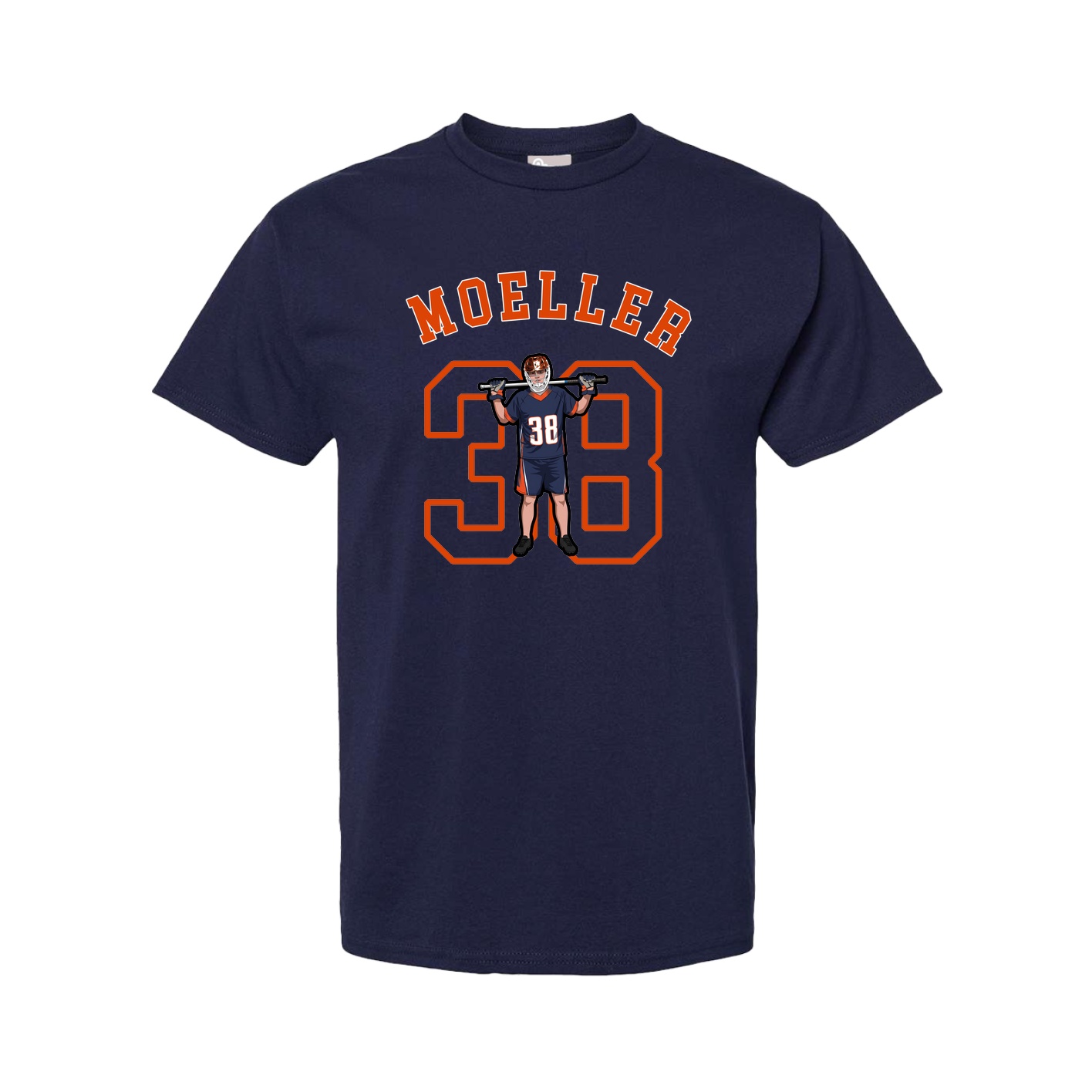 Youth Tee — Shirsey Arch in Navy