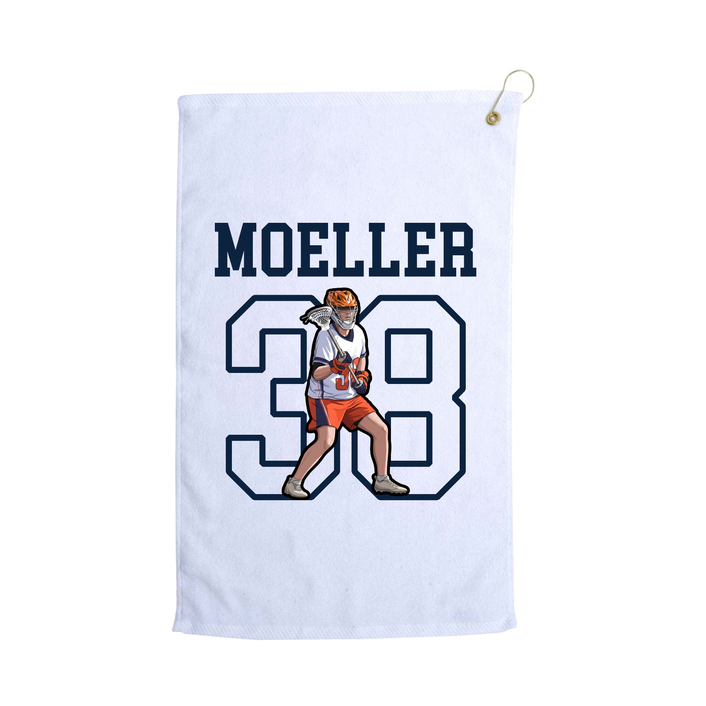 Golf Towel — Shirsey in White