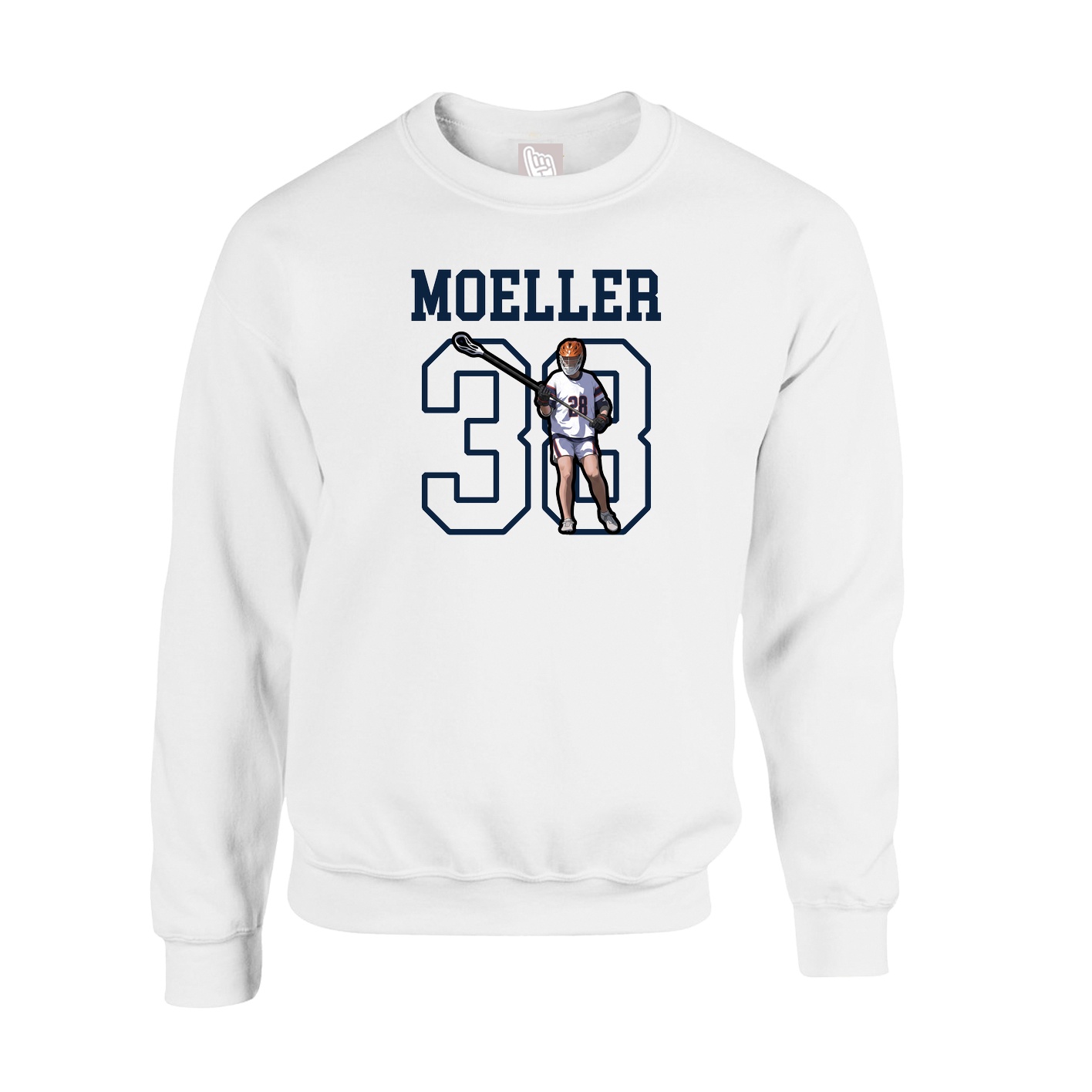 Fleece Crew — Shirsey in White