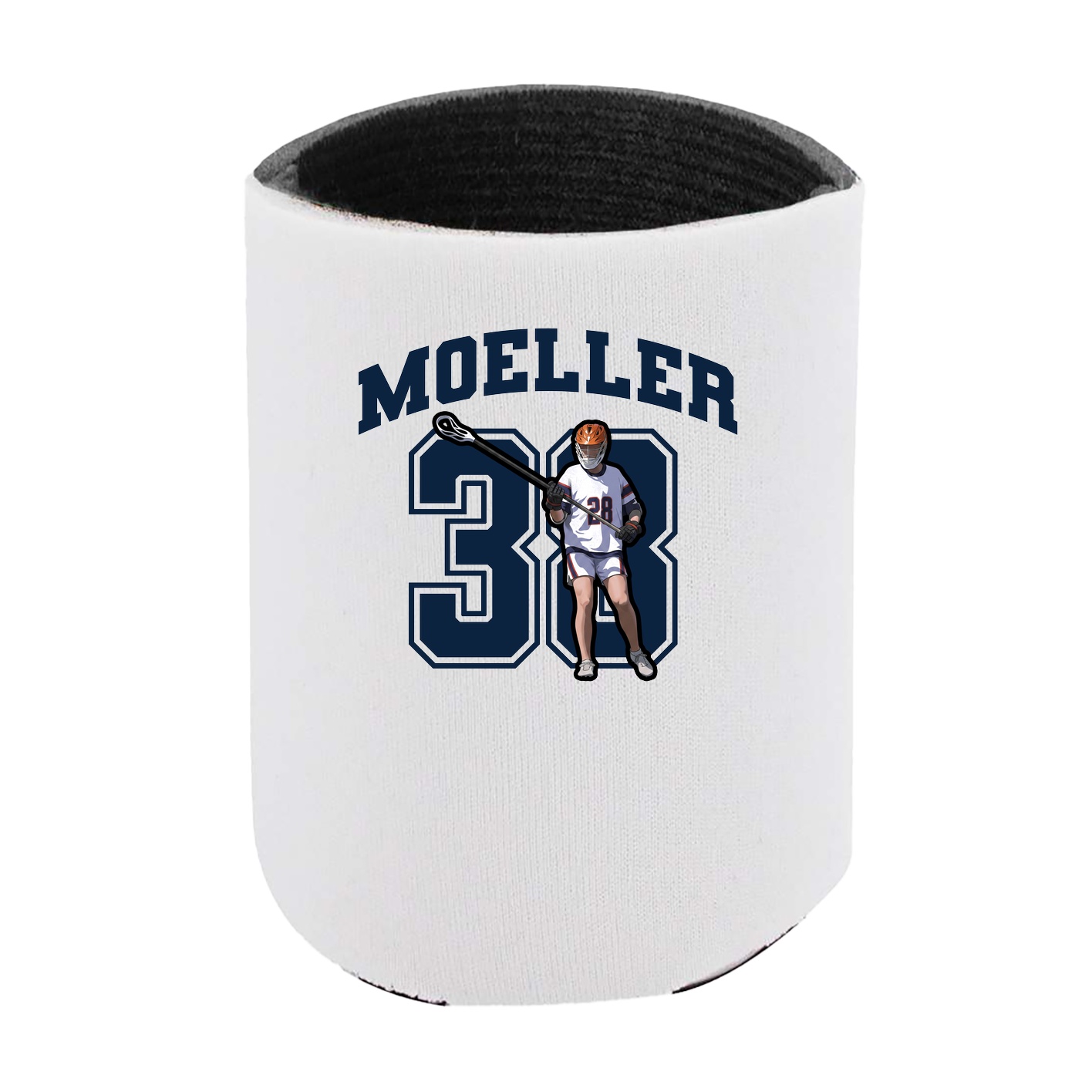 Can Holder — Number in White