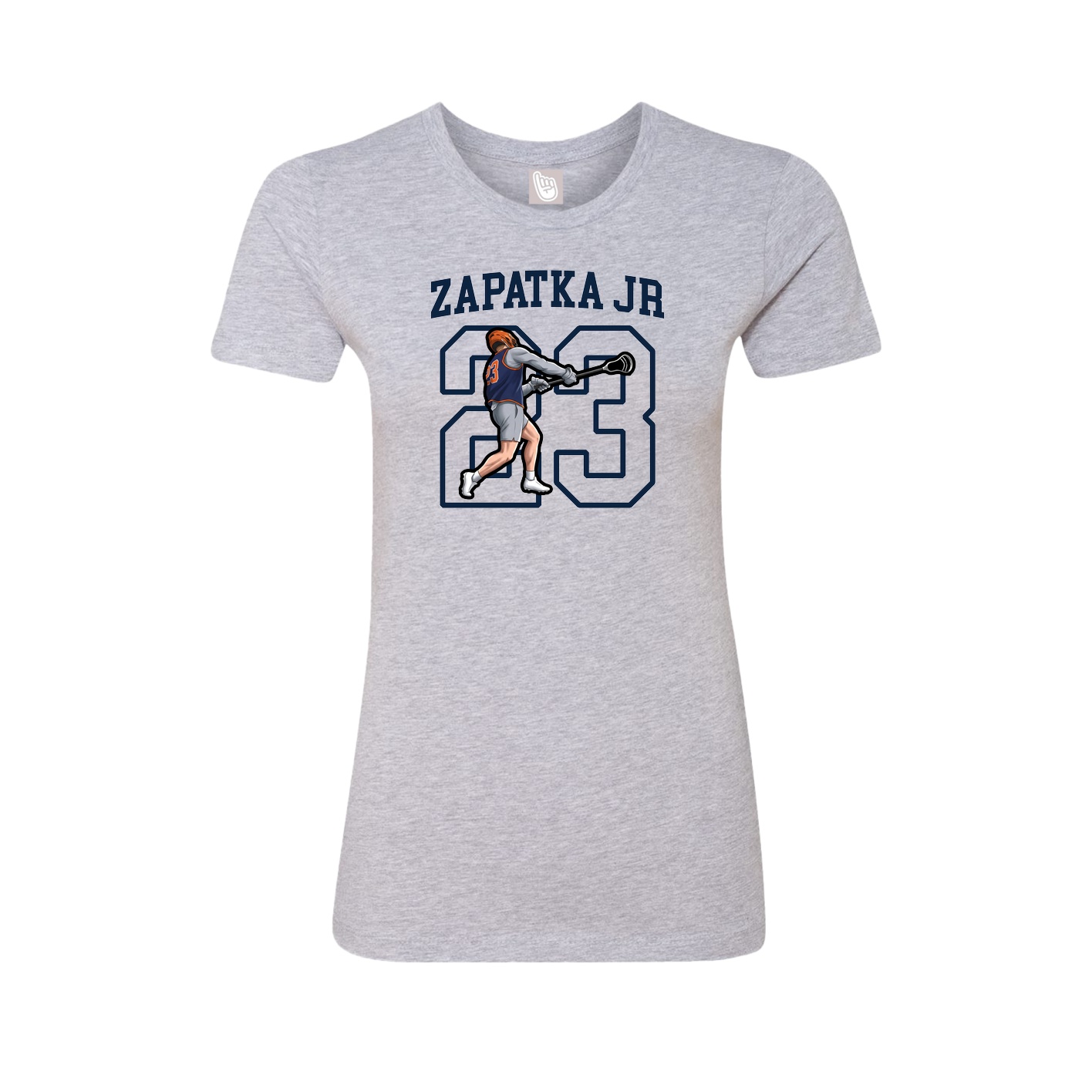 Fitted Women's Tee — Shirsey in Grey