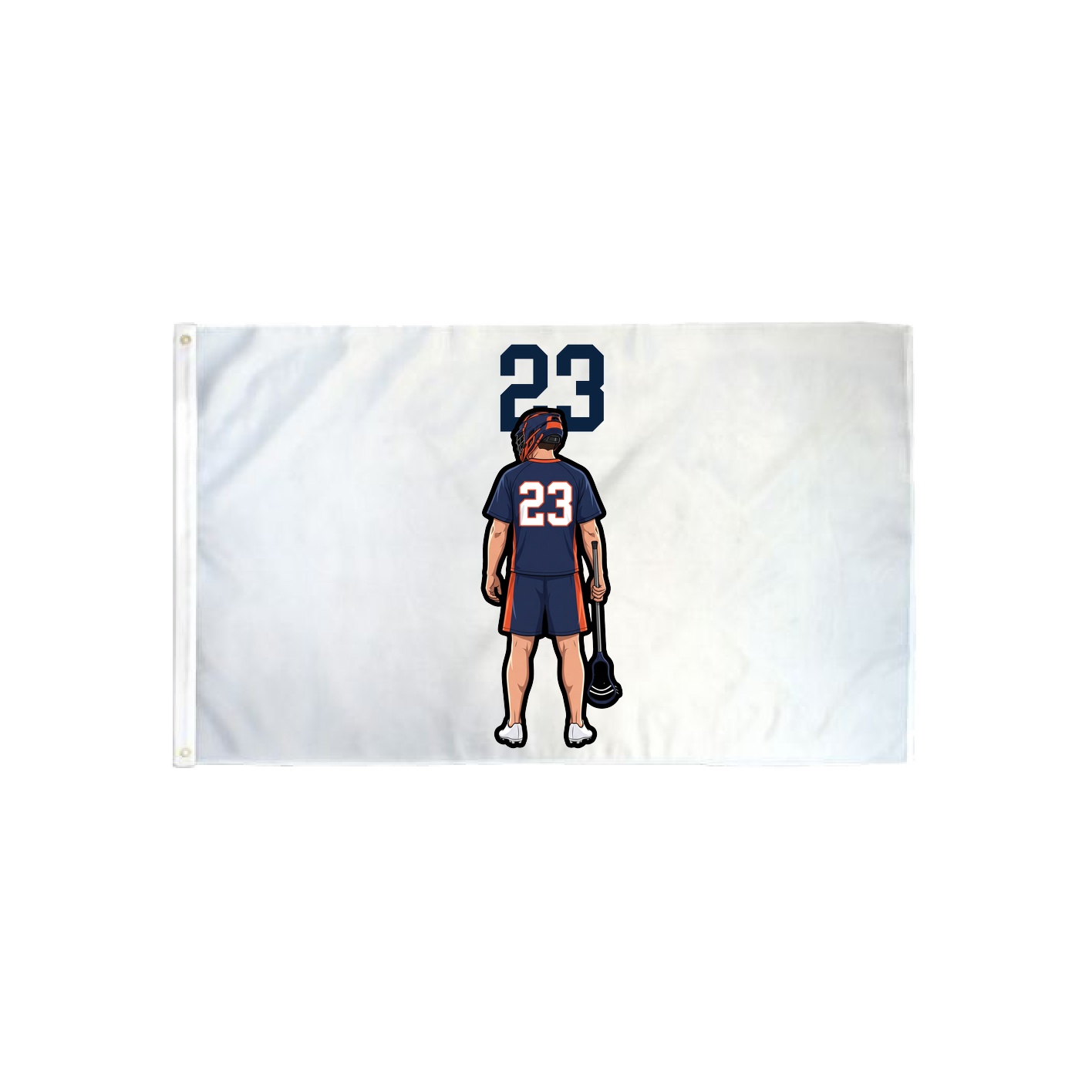 3x5 Flag — Number Top in Classic