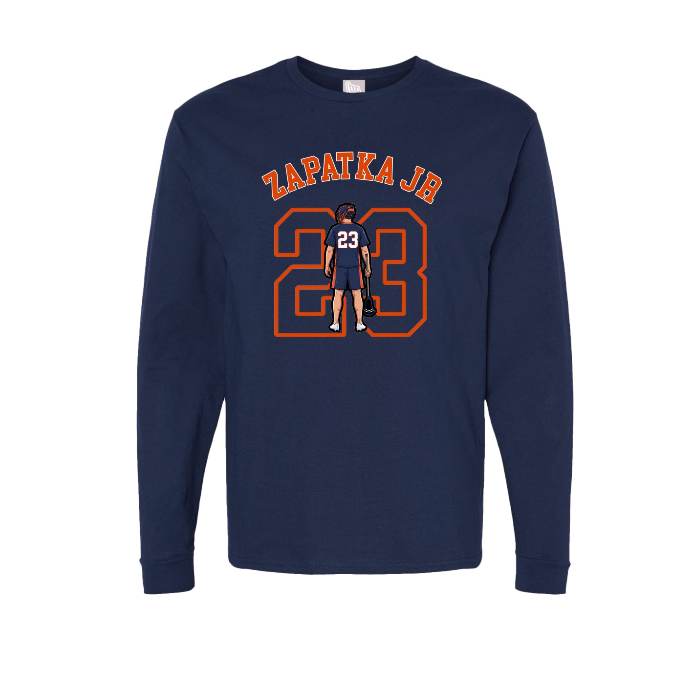 Long Sleeve Tee — Shirsey Arch in Navy