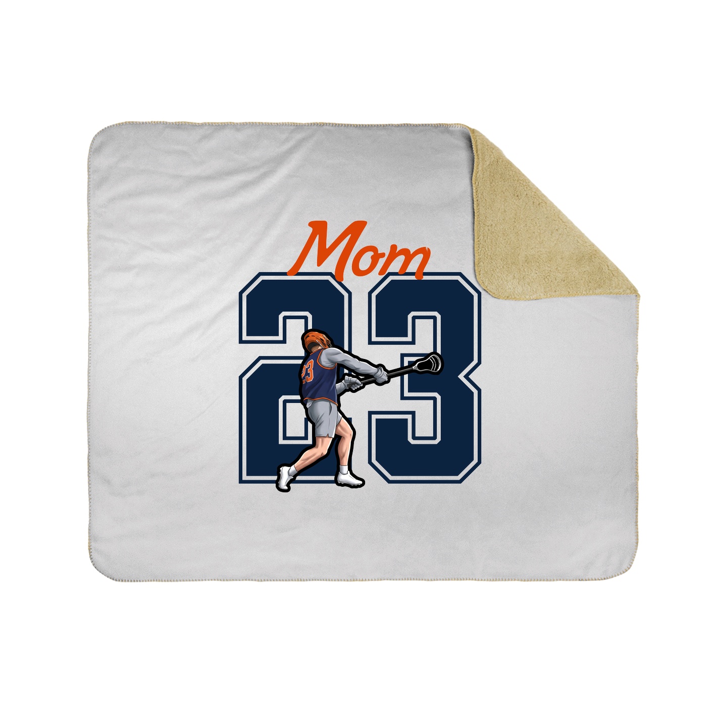 Throw Blanket — Mothers Day Shirsey in White