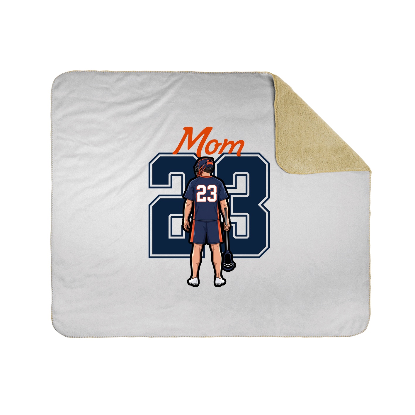 Throw Blanket — Mothers Day Shirsey in White
