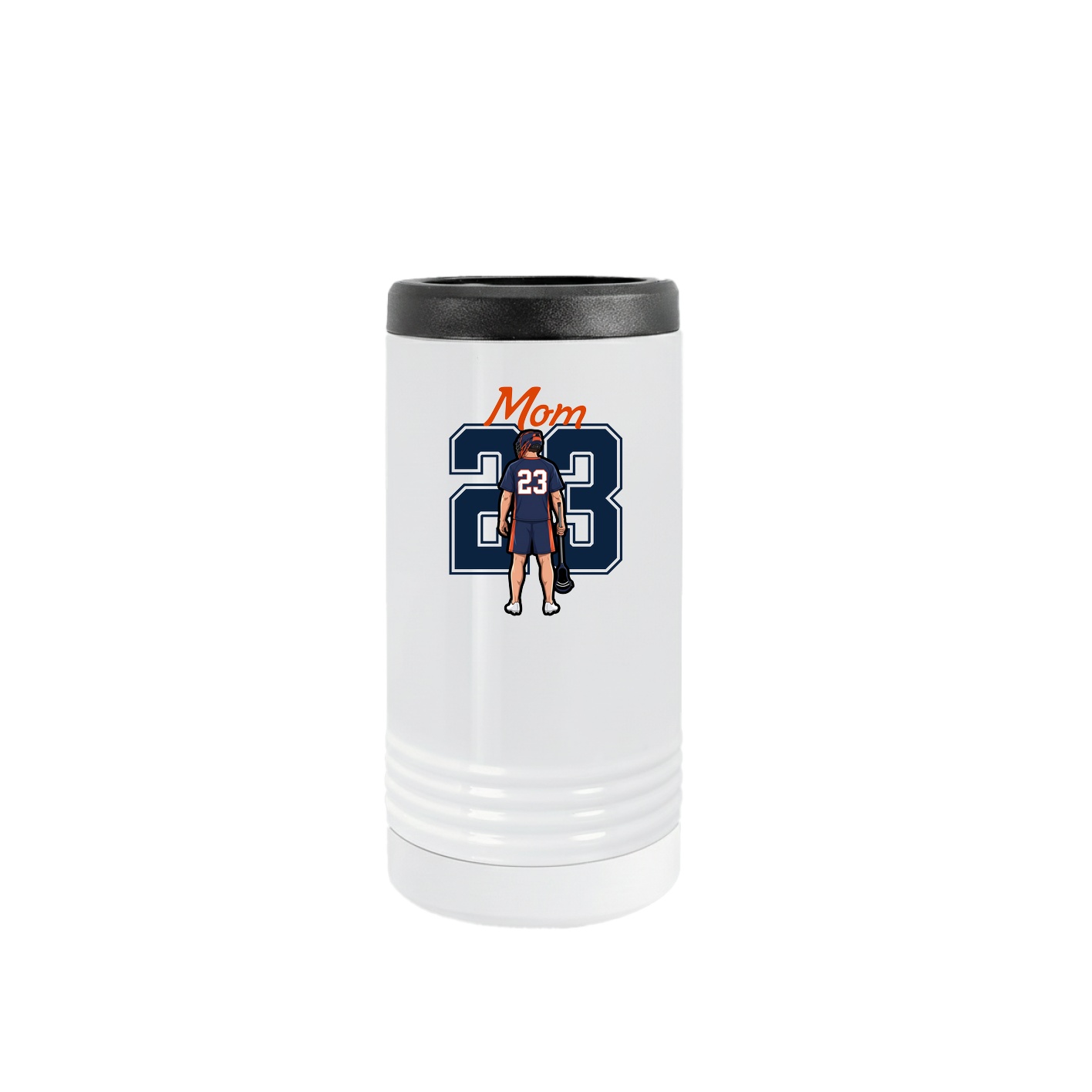 Slim Beverage Holder — Mothers Day Shirsey in White